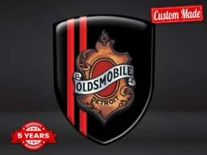 Oldsmobile Logo Pegatina Pro Máximo Resistente Diseño Elegante